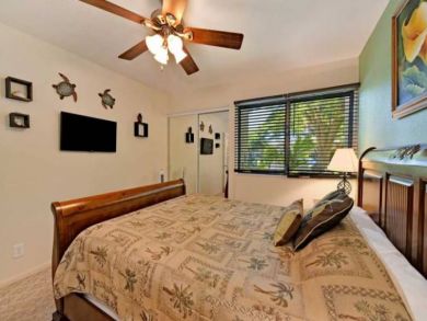Wall Mounted TV in Bedroom